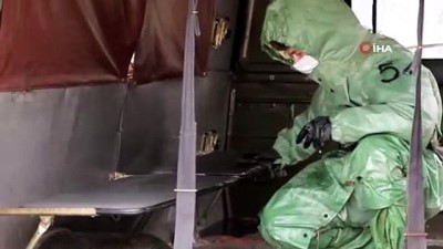 ulusa seslenis -  - Rus ordusundan 'korona virüsü' tatbikatları Videosu