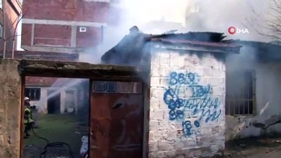 dar sokaklar -  Bursa'da korkutan yangın Videosu