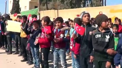 hain saldiri -  - İdlib şehitleri için Suriye'de miting düzenlendi Videosu