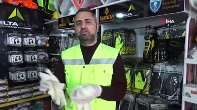 karaborsa -  Koronavirüs Diyarbakır’da tıbbı eldiven ve tulumu da karaborsaya düşürdü Videosu