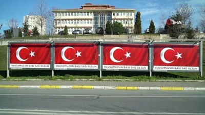 hain saldiri -  Küçükçekmece al bayrağa büründü Videosu