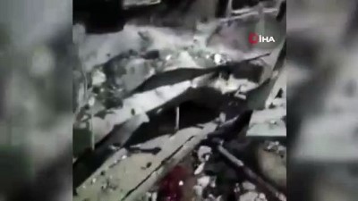 hava saldirisi -  - Rejim ve Rus savaş uçakları İdlib'i vurdu: 10 ölü Videosu