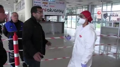  - Aksaray Otogarında seyahat izin kurulu göreve başladı