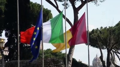 İtalya, Kovid-19 kurbanları için yas tutuyor - ROMA
