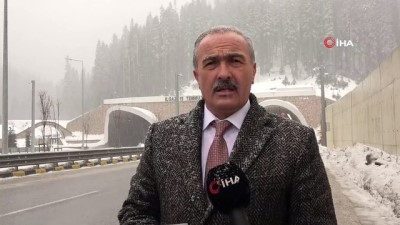 karayolu tuneli -  130 yıldır kış aylarında geçilemeyen Ilgaz Dağı, tünelle aşılıyor Videosu