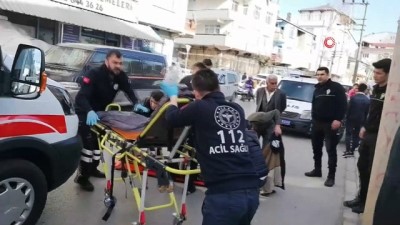 engelli vatandas -  Kamyonetin çarptığı engelli vatandaş yaralandı Videosu