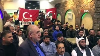  Suriyeli ve Iraklı sığınmacılardan Türk askerine destek