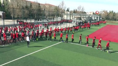 insan vucudu -  Adıyaman’da dev Türk Bayrağı görüntüsü hayran bıraktı Videosu