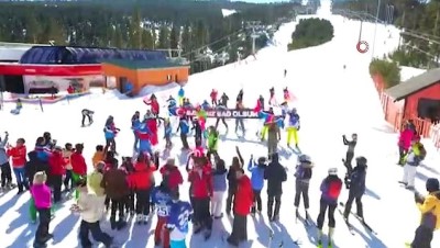  Kayakçılar, 3600 rakımda Türk bayrağı açtı