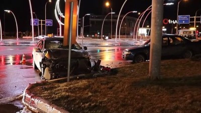  Karaman'da trafik kazası: 4 yaralı
