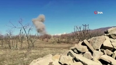 amonyum nitrat -  - Teröristler mağarayı işkence ve sorgu yeri olarak kullanmış Videosu