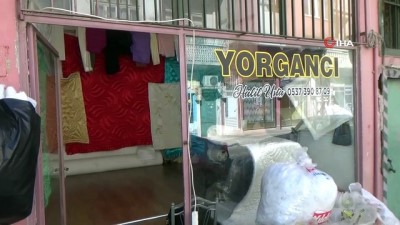  41 yıllık 'Yorgan ustası' zamana direniyor