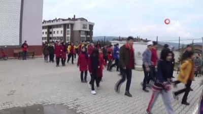 afet bilinci -  İnegöl'de nefes kesen deprem tatbikatı Videosu