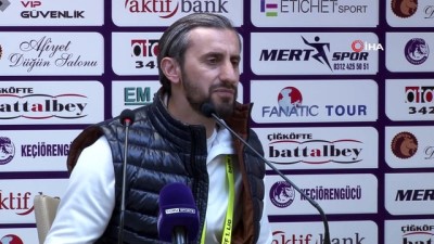 Serkan Özbalta: 'Play-off'a kalma adına iyi hazırladığımız bir maçtı'