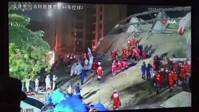 tecrit -  - Çin’de çöken karantina otelinin enkazından 49 kişi kurtarıldı Videosu