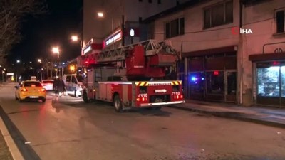 felaket -  Başkent’te gece kondu yangını Videosu