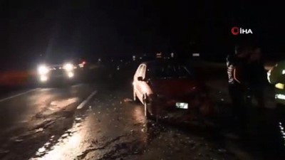  Tekirdağ'da U dönüşü yapan araç kazaya neden oldu: 3 yaralı