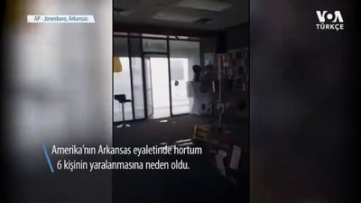 Arkansas'ta Hortum Yaralanmalara Neden Oldu