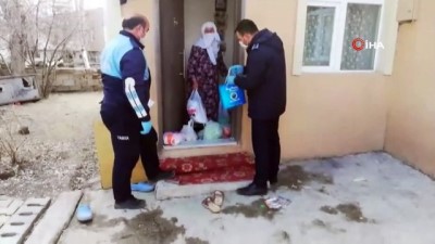 camasir suyu -  Horasan Belediyesi vatandaşlara hijyen seti dağıttı Videosu