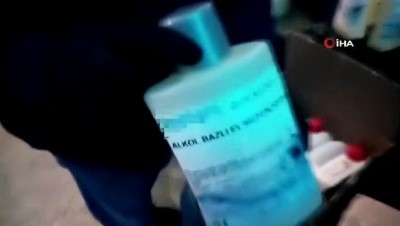 kacak icki -  Jandarma’dan sahte dezenfektan operasyonu Videosu