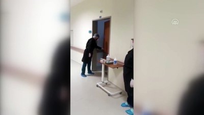 Kırklareli'nde ilk koronavirüs vakası olan UMKE personeli taburcu edildi