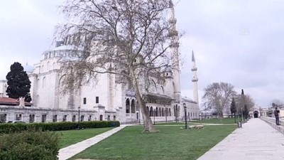 'Koronavirüs sessizliği' Süleymaniye - İSTANBUL