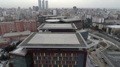 ikitelli - (TEKRAR) Göztepe Şehir Hastanesi'nde hizmet için geri sayım başladı (DRONE) - İSTANBUL Videosu