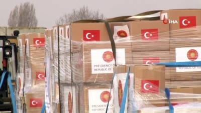 kargo ucagi -  Türkiye'den İtalya ve İspanya'ya yardım malzemesi gönderiliyor Videosu