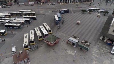 'Türkiye'nin Meydanları'nda 'koronavirüs sessizliği' - İSTANBUL