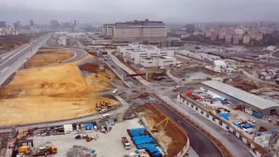 ikitelli - Ulaştırma ve Altyapı Bakanlığı İkitelli Şehir Hastanesi yollarının yapımına başladı - İSTANBUL Videosu