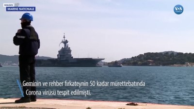 ucak gemisi - Fransız Denizciler Karantinaya Alınacak Videosu