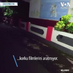hayalet - Endonezya’da Corona’ya Karşı ‘Hayaletli’ Önlem Videosu