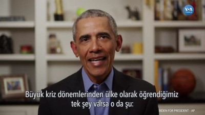 baskan adayi - Obama 2020 Seçiminde Joe Biden'a Desteğini Açıkladı Videosu