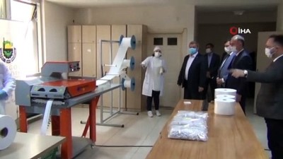 siyer -  Günde 10 bin maske üretecekler Videosu