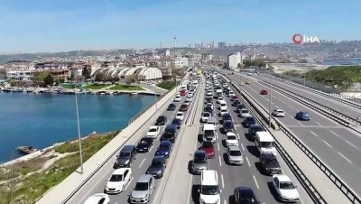 aktuel -  İstanbul’da sokağa çıkma yasağı öncesi dev denetim Videosu