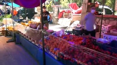 zabita -  Vatandaşlar pazarlara akın ediyor Videosu