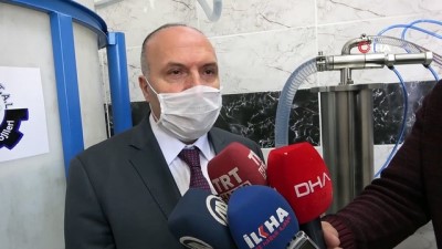  Bu atölyede günlük 6 ton dezenfektan üretilecek