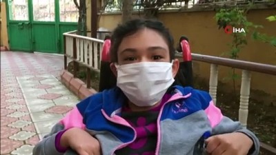  Engelli çocuktan korona virüsün bitmesi için duygulandıran dua