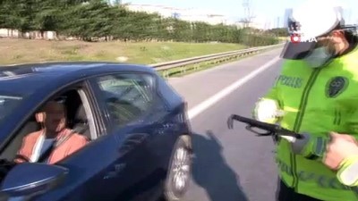 serit ihlali -  Kontrol noktasında sokağa çıkma kısıtlamasına uymayanlara ceza yağdı Videosu