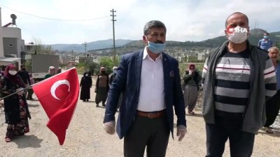 olum riski -  Mahalle halkından maske ve eldivenli baz istasyonu eylemi Videosu