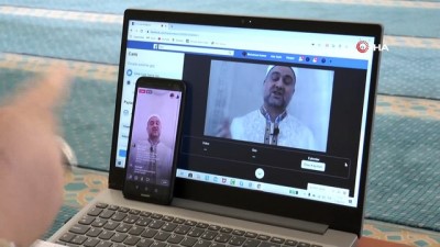  Müftü, Cuma vaazını sosyal medya üzerinden yaptı