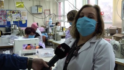  Öğretmenlerden sağlıkçılara maske ve yemek desteği