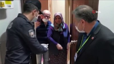  Sokağa çıkamayan vatandaştan “Biz Bize Yeteriz Türkiyem' kampanyasına destek