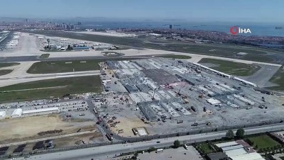  Sokağa çıkma kısıtlamasında pandemi hastanesi inşaatı aralıksız sürüyor