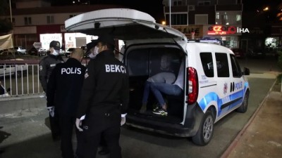  Sokağı çıkma kısıtlamasına uymayan 4 kişiye cezai işlem