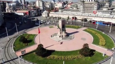 tarihi gun -  Tarihi Taksim Meydanı ve İstiklal Caddesi'nde sessizlik hakim Videosu