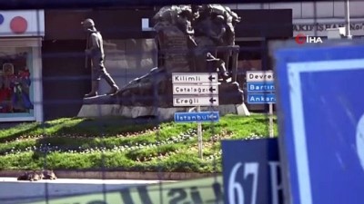 dezenfeksiyon -  Zonguldak'ta sokaklar boş kaldı Videosu