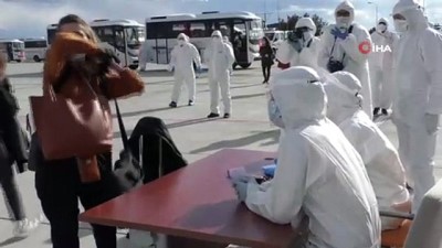 corona virusu -  Yurt dışından Kars’a getirilen 104 Türk karantinaya alındı Videosu