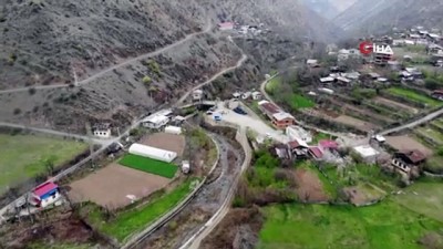  Artvin’de köy muhtarlığı kendi karantinasını oluşturdu