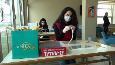 kamu calisanlari -  Korona ile mücadeleye gençlerden destek: Günde 500 adet ’siperli maske’ Videosu